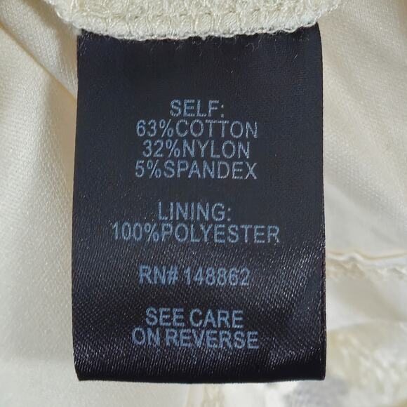 Torrid Lace Top Puff Sleeve Cream Size Large Romantic Feminine NWT - Picture 8 of 10